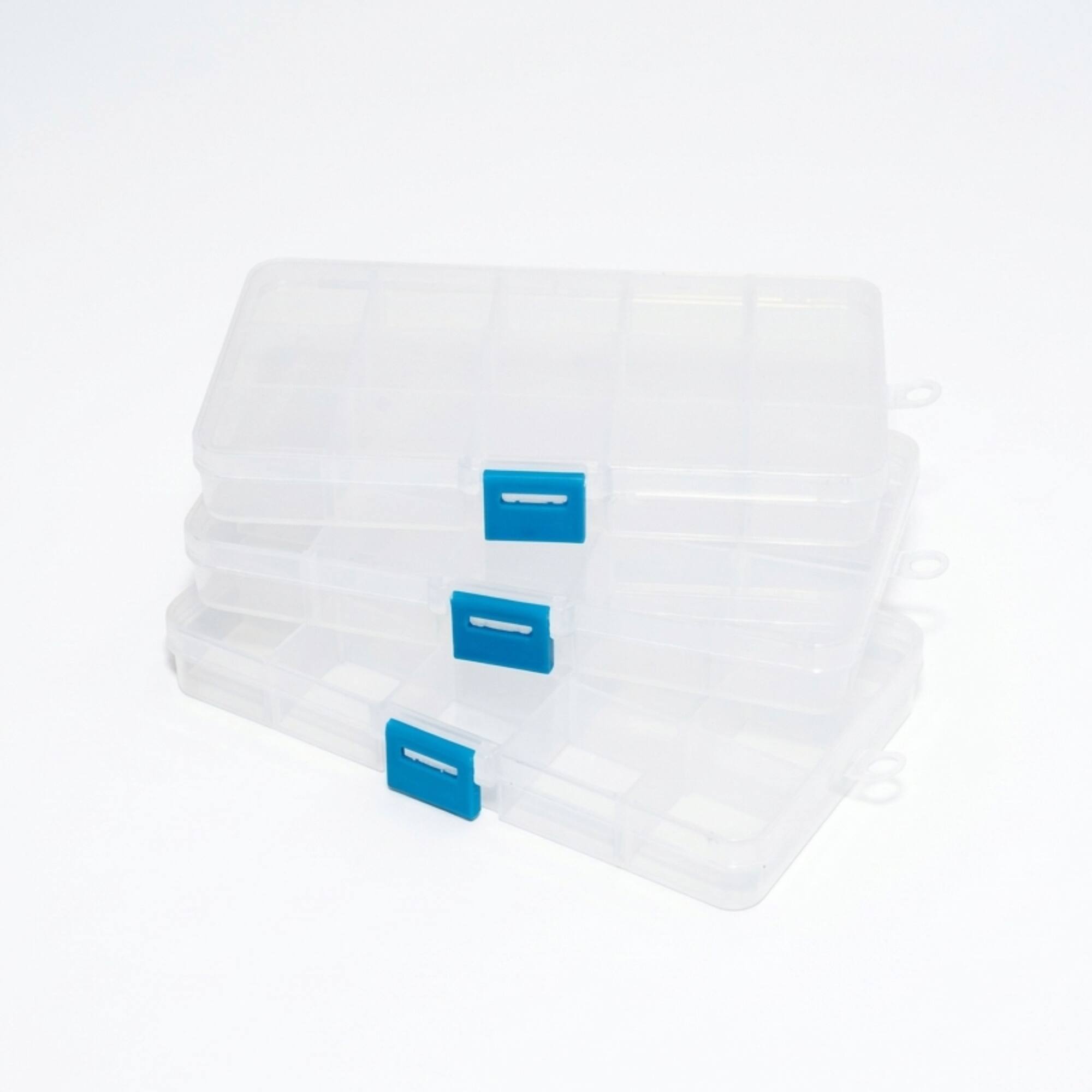 Small Clear Bead Storage Cases, 3ct. by Bead Landing™